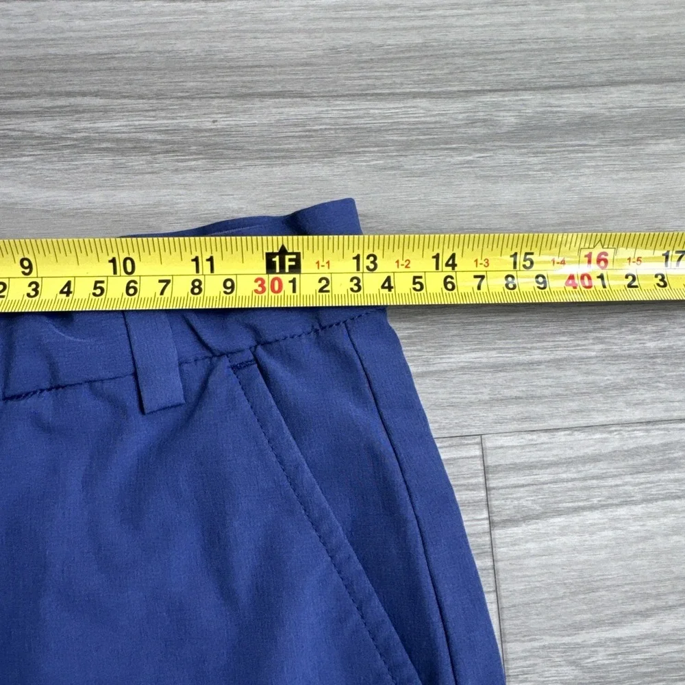 Vineyard Vines Performance Shorts Boys 14 Blue Adjustable Waist Chino